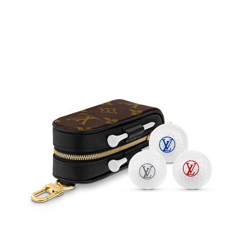 louis vuitton golf ball pouch|Products by Louis Vuitton: Black Monogram Andrews Golf Kit.